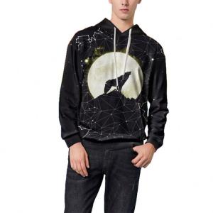 China China Factory Custom Wolf Hoodie Lmpress o 3D Printed Hoodies factory