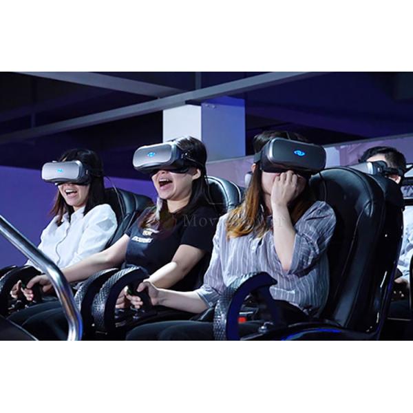 Roller Coaster Amusement 6 Seaters 9D virtual reality game equipment
