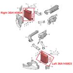 For Bentley Bentayga 6.0 2017-2020 Right Auto Air Charge Intercooler OEM