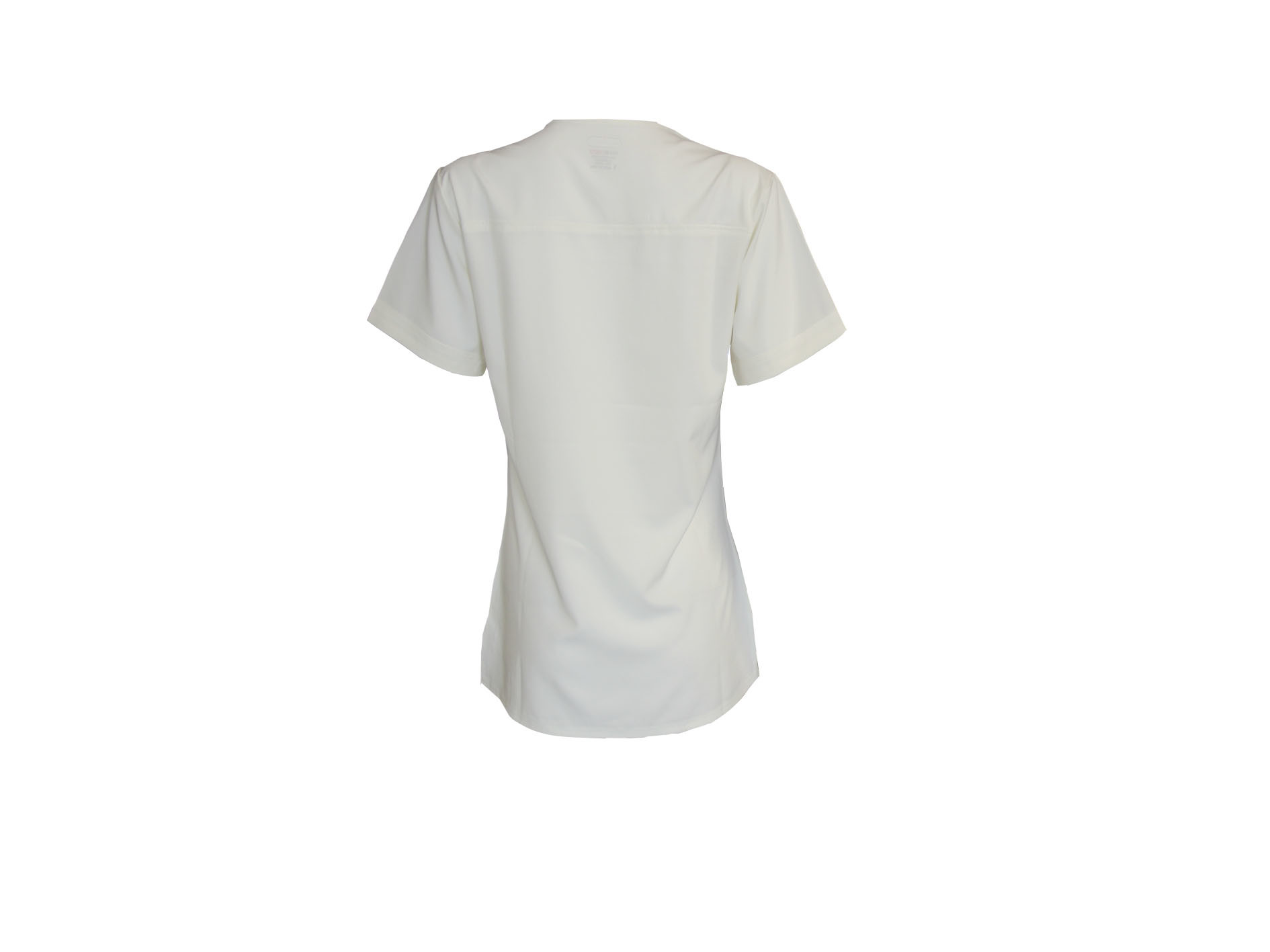 155G Women Medical Uniform Polyester Spandex Short Sleeve Scrubs