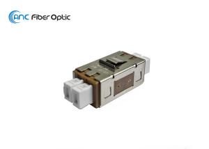 China Duplex / Simplex Version Fiber Optic Adapters MU Mating Sleeve Plastic Housing factory