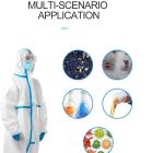 Anti Oil EO Sterilization 180cm Disposable Medical Protective Clothing