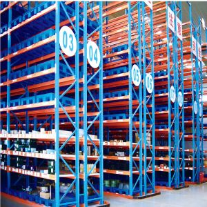 High Density VNA Pallet Racking Warehouse Stacking Storage Heavy Duty Racking