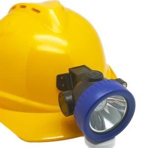 China Customizable Underground Cordless Cap Lamp Led For Miners Safety 2.8Ah IP68 factory