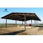 Customized Prefabricated Pole Barn Kits Steel Structure Warehouse Farm Shed