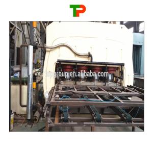 China Double Side Hydraulic Laminating Hot Press for Woodworking Automation Degree Full Auto factory