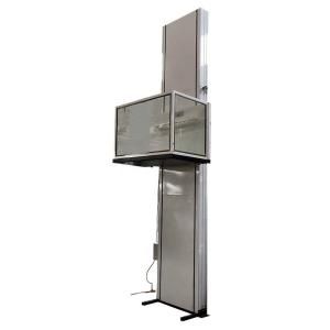 China Apartment 250KG Porch Lift Elevator 9.5m Outdoor Vertical Wheelchair Lift factory