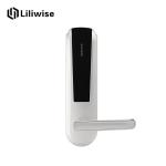 Golden IC Card Entry Door Lock , Electronic Door Locks With Card Reader