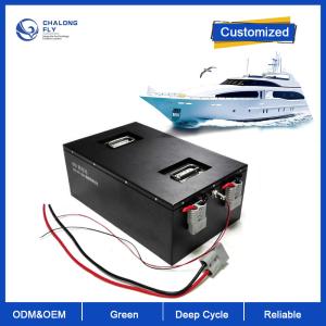 China OEM ODM LiFePO4 Electric Boat Marine EV Lithium Battery Pack 96v 300ah For Electric Yacht factory