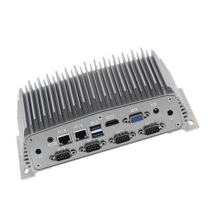 6COM 2LAN Industrial Mini PC With Intel 8th Gen I3-8130U I5-8250U Processor