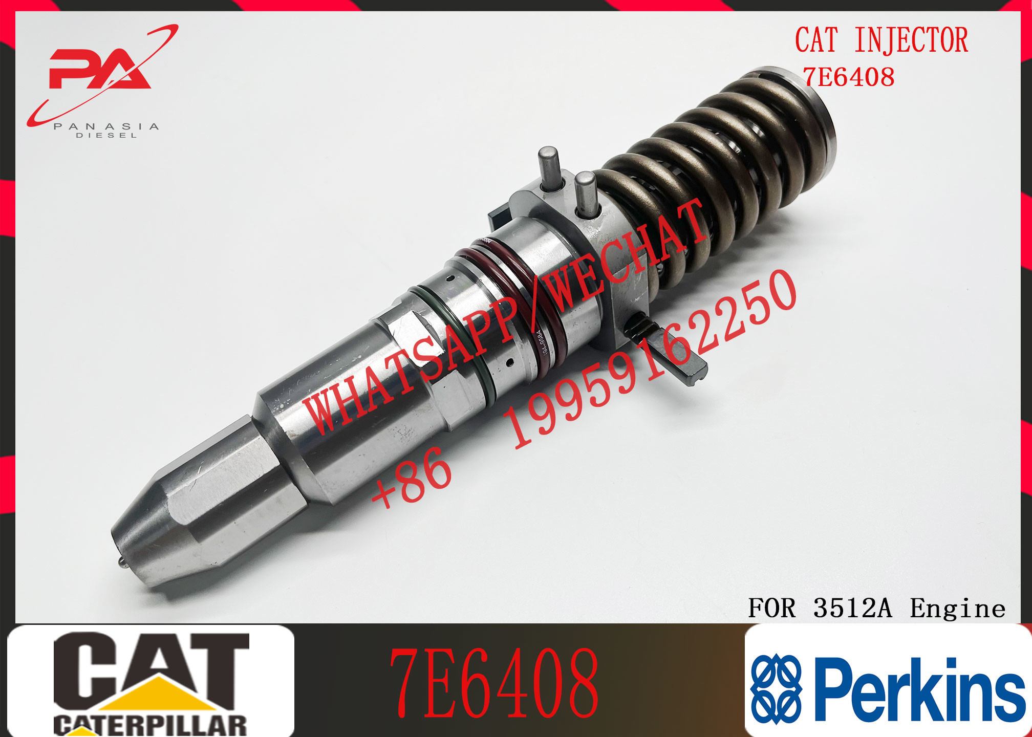7E-6408 Fuel Injector 7E6408 for CAT 3508 3512 3516 7C-2239 7C-4174 7E-3384 7C-9577 7E-8836