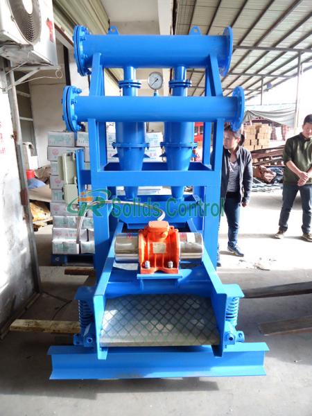 High Efficiency Sand Removal System Replaceable Hydrocyclones For Oil Gas
