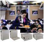 Train Mobile Insulated Food Transport Box 110L Excellent Sealing