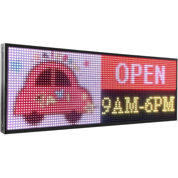 China Outdoor Digital LED Programmable Signs P10 RGB Full Color For Text Image factory