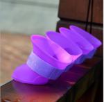 Pet supplies silicone rain boots, non-slip pet shoes, candy color fashion cute
