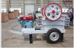 Mobile Tyre 11HP Diesel Jaw Crusher