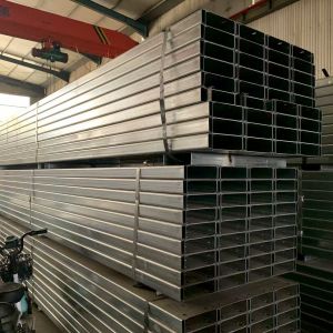 China Lightweight Easy To Handle C Section Steel Roll-Formed From Galvanized Steel Strip With Carbon Steel Supports on sale