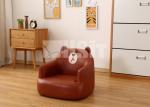 Modern Cute Kids Toddler Lounge Chair Fabric Upholstered Cat / Dog / Bear Sofa