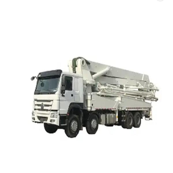 SINOTRUK Chassis 47 Meters 50m Mobile Concrete Pump Truck Cement Boom Pumping
