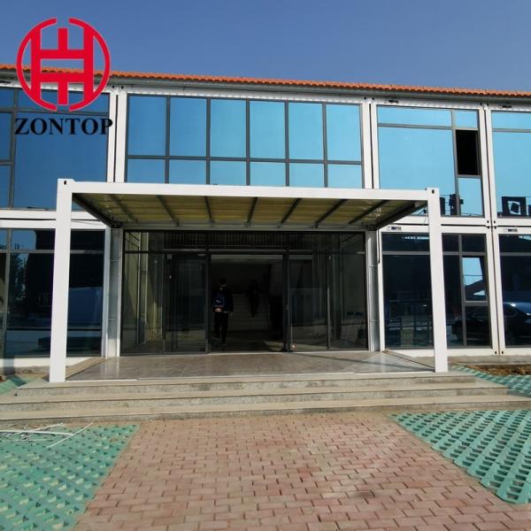 Zontop Modern Flat Pack Portable Living 40ft Luxury China Prefab Homes 3 Bedroom