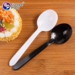 Hot sale high quality disposable PP frozen yogurt spoons ice cream spoon