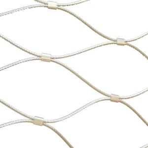 China Outdoor Protecting Mesh Stainless Steel Wire Rope Net for Long-Lasting Rust Resistance factory