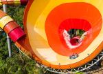 Giant Howlin Tornado Water Slide 90 KW Power Rafts Vehicle Water Supply 960M³/H