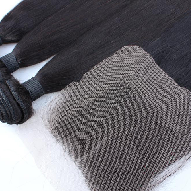 factory supply cheap brazilian hair,7A 8A virgin hair bundles with lace closure