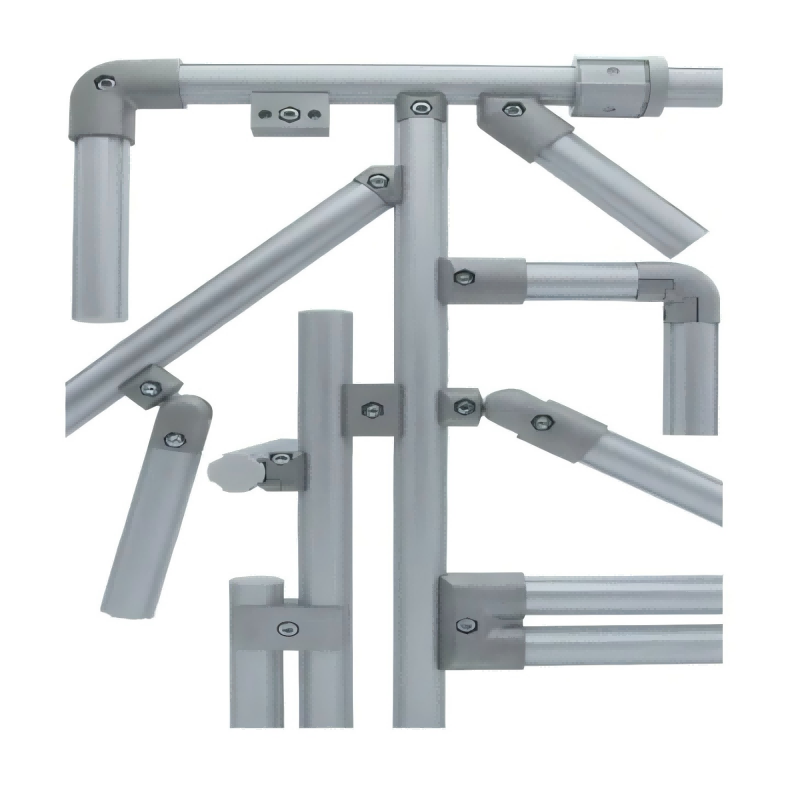Assembly demonstration of aluminum lean pipe joint