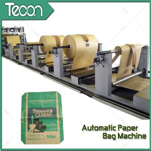 China High Speed Cement Valve Paper Sack Production Line Motor Driven factory