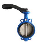 Wafer Butterfly Valve with Stainless Steel Disc pn16 ansi150lb jis 10k handle