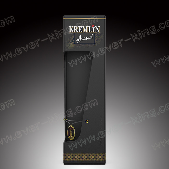 OEM Single Classical PU Leather Glass Bottle Box
