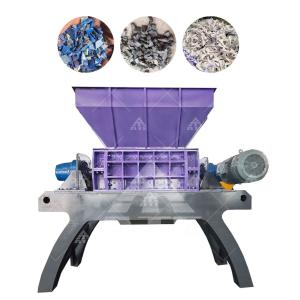 China Metal Aluminum Scrap Car Waste Plastic Shredder Machine for Sale factory