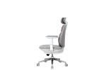 Adaptive Spring Adjustment Ergonomic PC Chair Gray Double Airbag