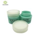 Transparent Cap Cosmetic Cream Jar , 5 ML Cosmetic Jar Packaging HDPE Material