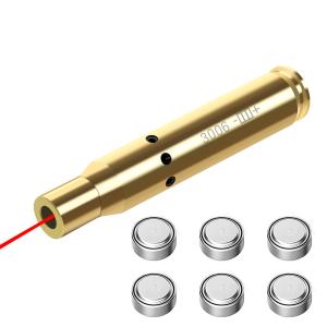China 650nm Hunting Boresighters Class IIIA Brass Red Laser Bore Sight factory