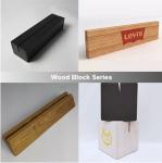 Low MOQ Original Factroy Series Wood Material Table Menu Holder Beskpoke