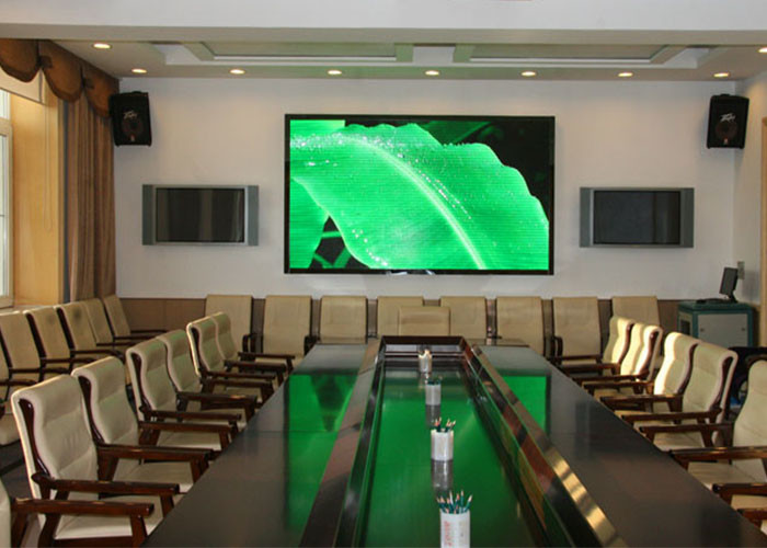 Noise Free Conference Room LED Display Dual Power Backup 320x160mm