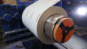 China 5xxx Alloy Prepainted Aluminum Coil With 2-3T Capacity And /-0.02mm Tolerance for Airport Roof use factory