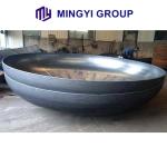 Complete Certificate Welding Connection Steel End Cap Pipe Fittings for Tank