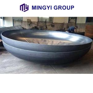 China Complete Certificate Welding Connection Steel End Cap Pipe Fittings for Tank Dome Head factory
