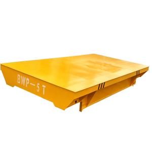China 90 Degree Electric Rail Transfer Trolley Cart Turning Moving Remote Control factory