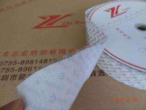 China White / Black Self Adhesive Hook And Loop Tape , Waterproof Strong Sticky Fasteners factory