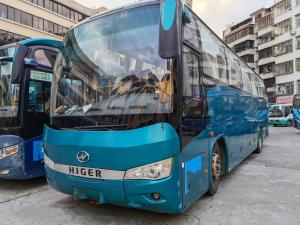 China Second Hand Tourist Bus Leaf Spring Bush Passenger Bus Single Door 47 Seats Tour Bus Rear Engine factory