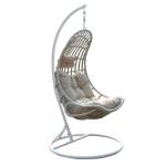 UV Resistance Egg Shaped Rattan Hanging Swing Chair