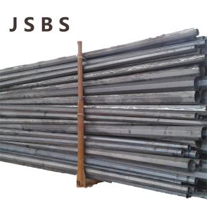 China Customized Height Dodecagonal Shape Metal Utility Pole Min Zinc Coating 86 microns factory