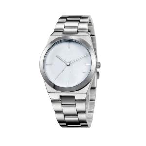 China Printed Dial Custom Design Watches Water Resistant 3ATM Stainless Steel Strap Watch factory