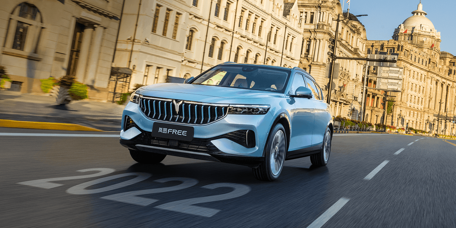 Adult 2024 Fast Electric Car with Energy Vehicles Lantu Free Hybrid Car VOYAH Free TOP Version AWD EV SUV 4905*1950*1645