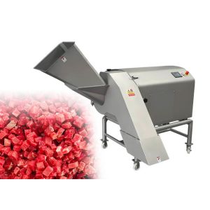 Multipurpose Three Dimension Frozen Meat Dicer Machine 1000KG/H with Adjustable