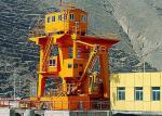 Electric Dam Top Double Girder Gantry Crane For Hydraulic Equipment Transport